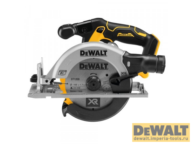 Дисковая аккумуляторная пила, DeWALT DCS565N, 18В, 5150 об/мин Дисковая аккумуляторная пила, DeWALT DCS565N, 18В, 5150 об/мин