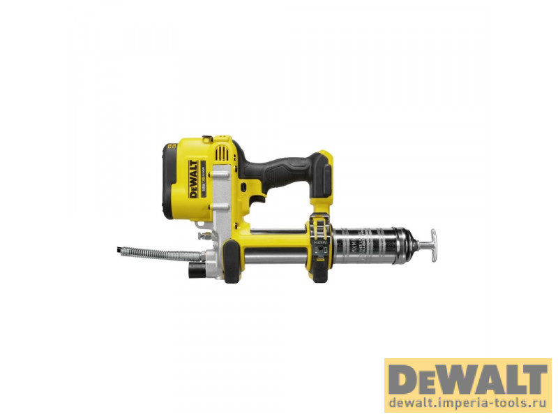 Смазочный пистолет (пресс масленка) DeWALT DCGG571NK, 18В XR, 690 Бар, 453 г., без аккумулятора и ЗУ Смазочный пистолет (пресс масленка) DeWALT DCGG571NK, 18В XR, 690 Бар, 453 г., без аккумулятора и ЗУ