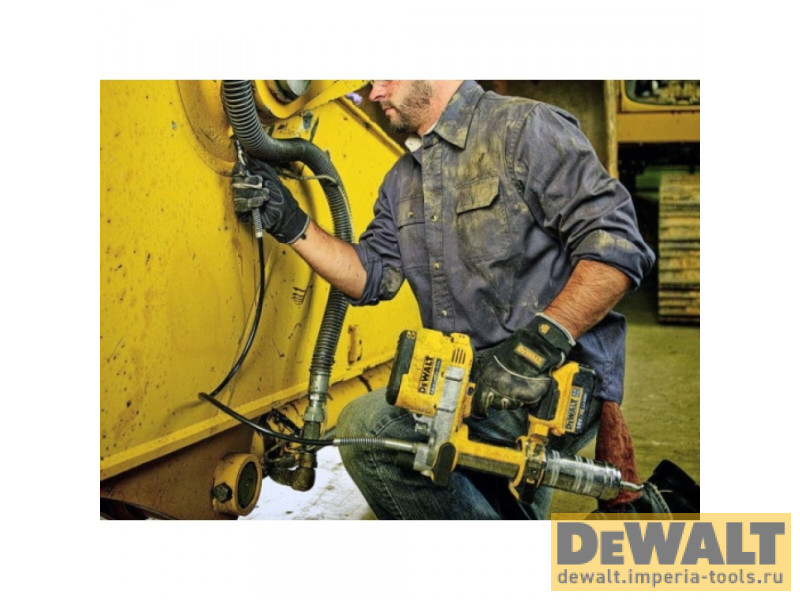 Смазочный пистолет (пресс масленка) DeWALT DCGG571NK, 18В XR, 690 Бар, 453 г., без аккумулятора и ЗУ Смазочный пистолет (пресс масленка) DeWALT DCGG571NK, 18В XR, 690 Бар, 453 г., без аккумулятора и ЗУ