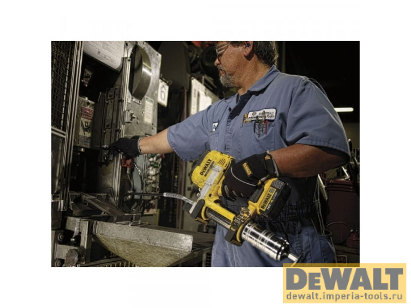 Смазочный пистолет (пресс масленка) DeWALT DCGG571NK, 18В XR, 690 Бар, 453 г., без аккумулятора и ЗУ Смазочный пистолет (пресс масленка) DeWALT DCGG571NK, 18В XR, 690 Бар, 453 г., без аккумулятора и ЗУ