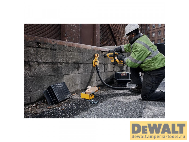 Аккумуляторный трехрежимный перфоратор DeWALT DCH417NT, SDS+, 54, без АКБ и ЗУ