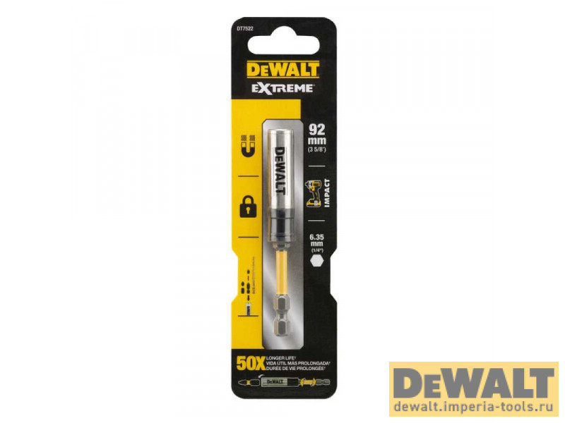 Держатель для бит DeWALT DT7522 IMPACT TORSION 1/4' Держатель для бит DeWALT DT7522 IMPACT TORSION 1/4'