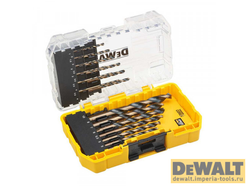 Набор сверл по металлу DeWALT DT70728 19 шт.