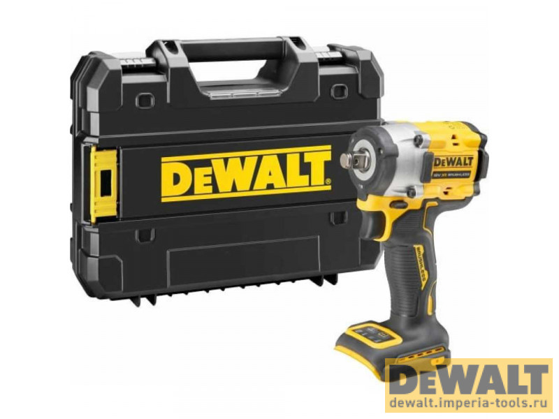 Аккумуляторный бесщеточный гайковерт DeWALT, 18 В, 610 Нм, 2500 об/мин, 3550 уд/мин, без АКБ и ЗУ, в кейсе TSTAK, DCF921NT Аккумуляторный бесщеточный гайковерт DeWALT, 18 В, 610 Нм, 2500 об/мин, 3550 уд/мин, без АКБ и ЗУ, в кейсе TSTAK, DCF921NT