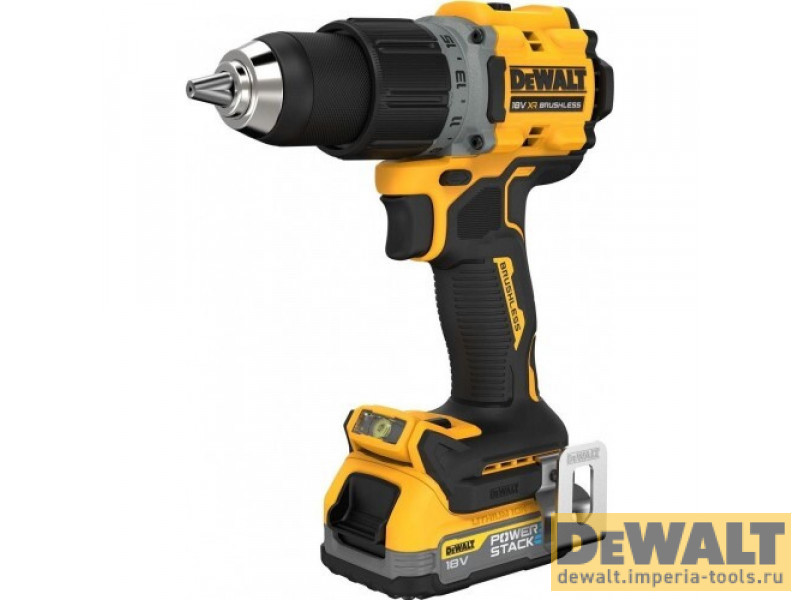 Аккумуляторная дрель DeWALT DCD800E2T, кейс, 18В, 2 АКБ 1.7 Ач, ЗУ Аккумуляторная дрель DeWALT DCD800E2T, кейс, 18В, 2 АКБ 1.7 Ач, ЗУ