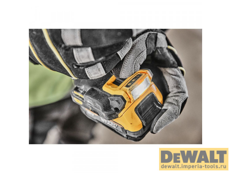 Аккумуляторная безударная бесщеточная дрель-шуруповерт DeWALT DCD800E1T, 18 В, PowerStack 1.7Ач Аккумуляторная безударная бесщеточная дрель-шуруповерт DeWALT DCD800E1T, 18 В, PowerStack 1.7Ач