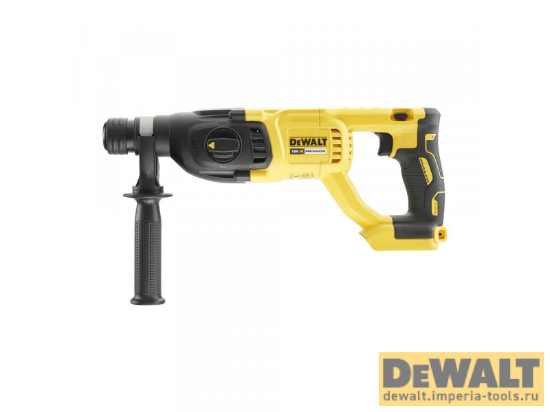 Аккумуляторный бесщеточный перфоратор DeWALT, 18 В, 2.6 Дж, 5500 уд/мин, 1500 об/мин, без АКБ и ЗУ, DCH133N Аккумуляторный бесщеточный перфоратор DeWALT, 18 В, 2.6 Дж, 5500 уд/мин, 1500 об/мин, без АКБ и ЗУ, DCH133N