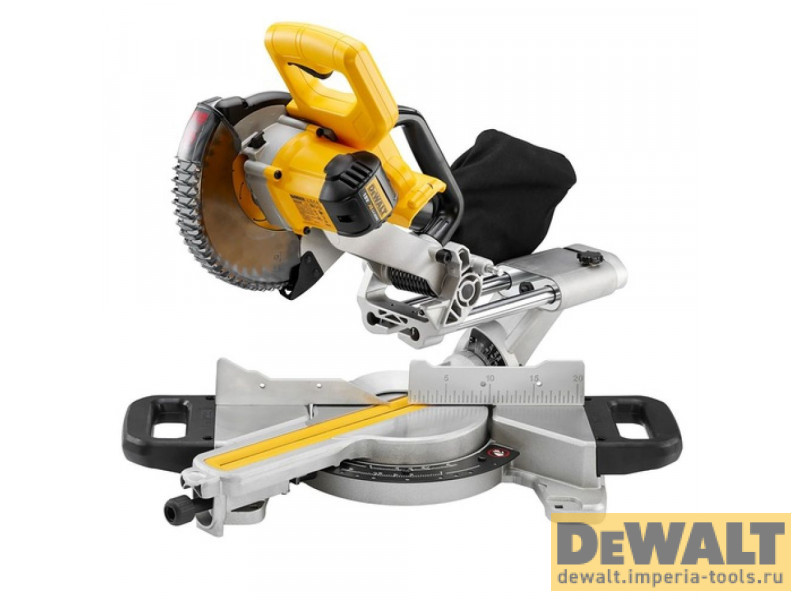 Аккумуляторная торцовочная пила DeWALT, 18 В, без АКБ и ЗУ, DCS365N