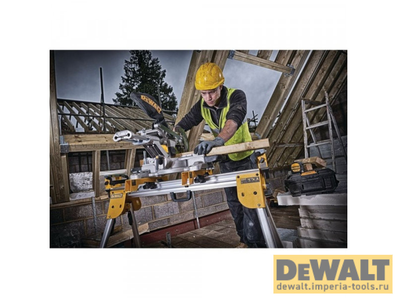 Аккумуляторная торцовочная пила DeWALT, 18 В, без АКБ и ЗУ, DCS365N