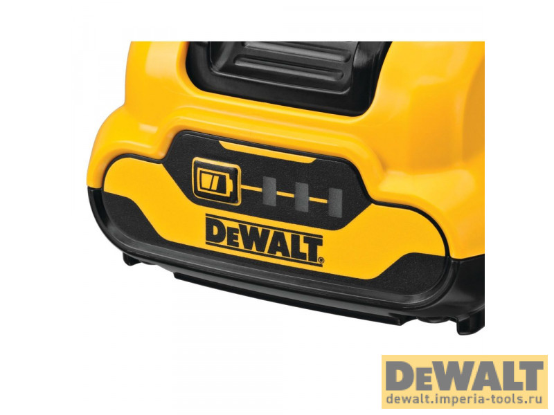 Аккумулятор DeWALT, Li-Ion, 12 В, 3 Ач, DCB124 Аккумулятор DeWALT, Li-Ion, 12 В, 3 Ач, DCB124