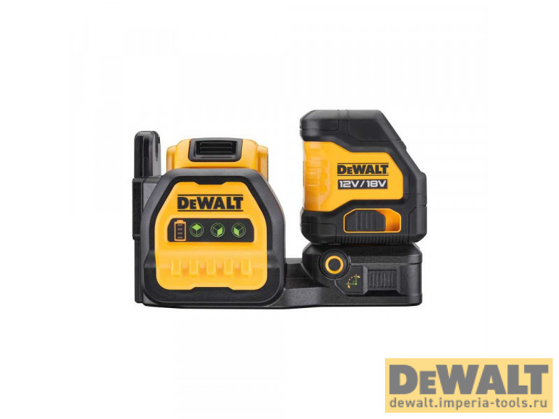 Лазерный построитель плоскостей, зеленый DeWALT DCE088D1G18 12В/18В Лазерный построитель плоскостей, зеленый DeWALT DCE088D1G18 12В/18В