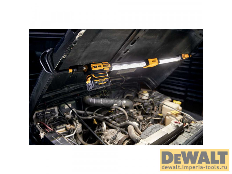 Фонарь для мастерской DeWALT DCL045, 12/18В.