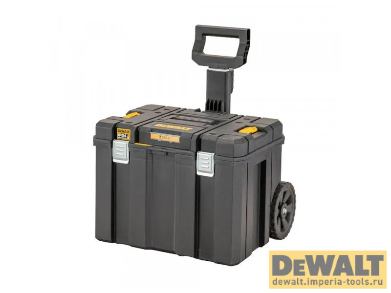 Ящик для инструмента DeWALT TSTAK 2.0 DWST83347-1, глубокий с колесами для модульной системы хранения Ящик для инструмента DeWALT TSTAK 2.0 DWST83347-1, глубокий с колесами для модульной системы хранения