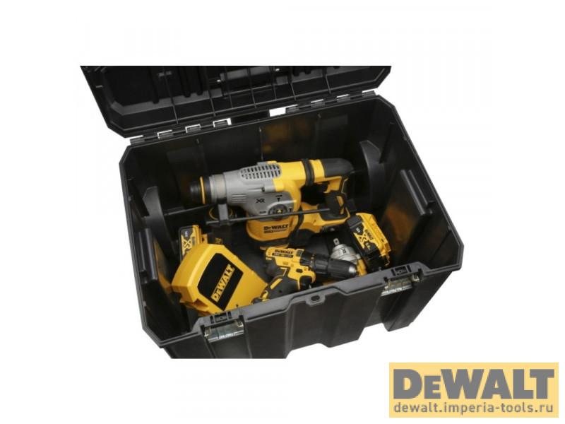 Ящик для инструмента DeWALT TSTAK 2.0 DWST83347-1, глубокий с колесами для модульной системы хранения Ящик для инструмента DeWALT TSTAK 2.0 DWST83347-1, глубокий с колесами для модульной системы хранения
