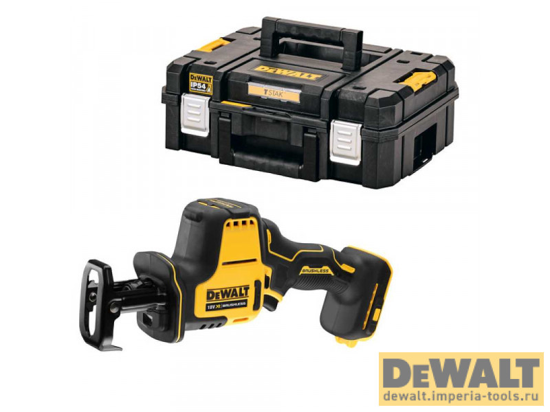 Аккумуляторная сабельная пила DeWALT DCS369NT, кейс, 18В, 16мм, без АКБ и ЗУ Аккумуляторная сабельная пила DeWALT DCS369NT, кейс, 18В, 16мм, без АКБ и ЗУ