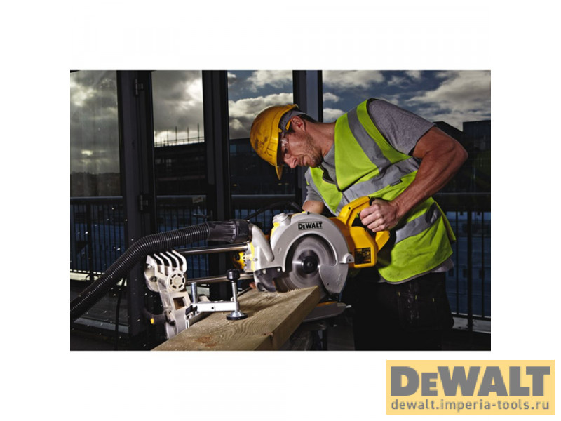 Торцовочная пила DeWALT DWS778, 1850 Вт, 4300 об/мин Торцовочная пила DeWALT DWS778, 1850 Вт, 4300 об/мин