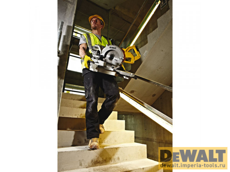 Торцовочная пила DeWALT DWS778, 1850 Вт, 4300 об/мин Торцовочная пила DeWALT DWS778, 1850 Вт, 4300 об/мин