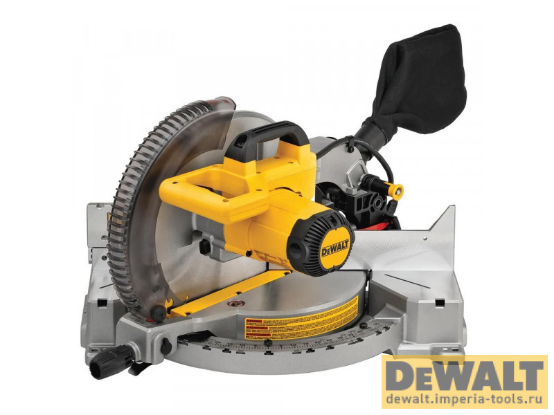 Торцовочная пила 1600 Вт DeWALT DWS715 Торцовочная пила 1600 Вт DeWALT DWS715