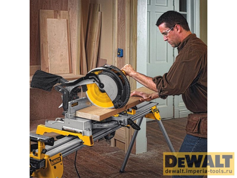 Торцовочная пила 1600 Вт DeWALT DWS715 Торцовочная пила 1600 Вт DeWALT DWS715