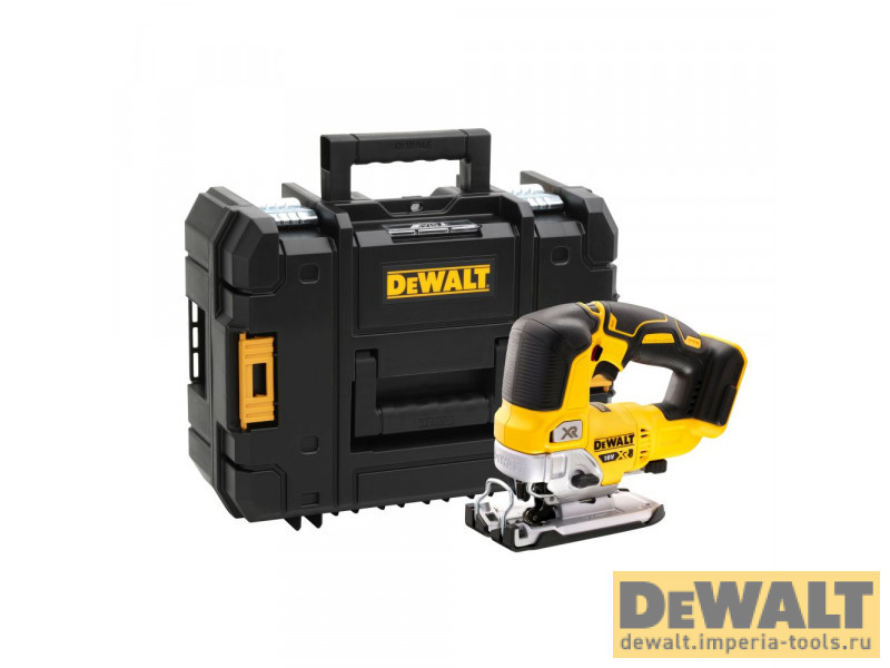 Аккумуляторный бесщёточный лобзик DEWALT DCS334NT, 18 В, XR, 400 Вт, кейс TSTAK, без аккумулятора и ЗУ Аккумуляторный бесщёточный лобзик DEWALT DCS334NT, 18 В, XR, 400 Вт, кейс TSTAK, без аккумулятора и ЗУ