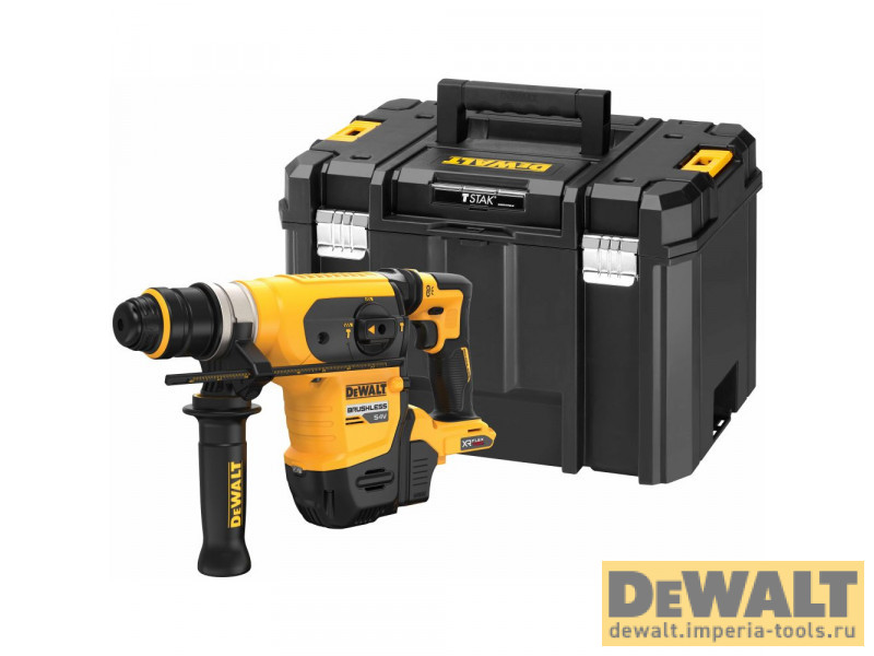 Аккумуляторный перфоратор DEWALT DCH416NT, 54 В, 4.5 Дж, 4200 уд/мин, без АКБ и ЗУ, в кейсе TSTAK (DCH416NT-XJ) Аккумуляторный перфоратор DEWALT DCH416NT, 54 В, 4.5 Дж, 4200 уд/мин, без АКБ и ЗУ, в кейсе TSTAK (DCH416NT-XJ)