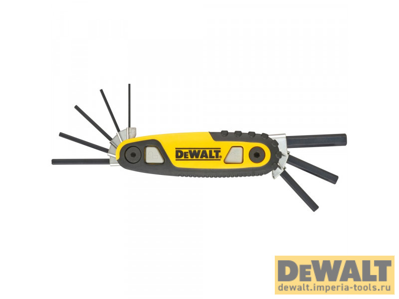 Набор шестигранных ключей DEWALT DWHT0-70263, 1.5-8 мм, 8 шт. Набор шестигранных ключей DEWALT DWHT0-70263, 1.5-8 мм, 8 шт.