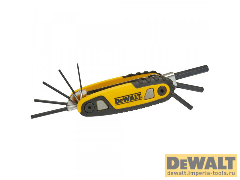 Набор шестигранных ключей DEWALT DWHT0-70263, 1.5-8 мм, 8 шт. Набор шестигранных ключей DEWALT DWHT0-70263, 1.5-8 мм, 8 шт.