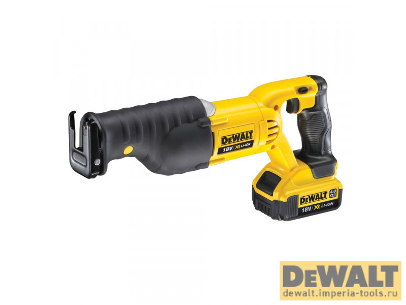 Аккумуляторная сабельная пила DeWALT, 18 В, 2950 ход/мин, c 2 АКБ 4 Ач и ЗУ, в кейсе, DCS380M2 Аккумуляторная сабельная пила DeWALT, 18 В, 2950 ход/мин, c 2 АКБ 4 Ач и ЗУ, в кейсе, DCS380M2