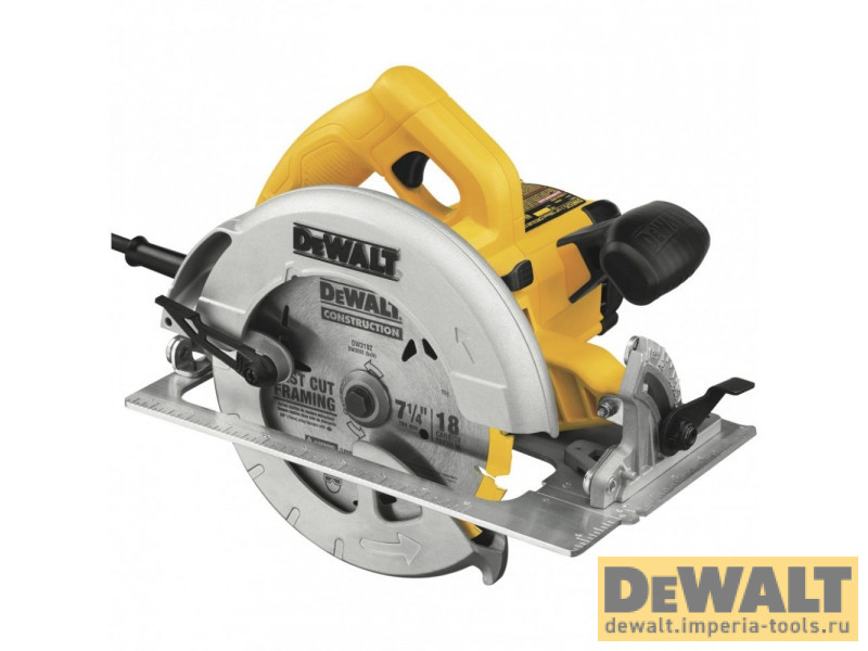 Дисковая ручная пила DeWALT DWE575, 1600 Вт, 5200 об/мин Дисковая ручная пила DeWALT DWE575, 1600 Вт, 5200 об/мин