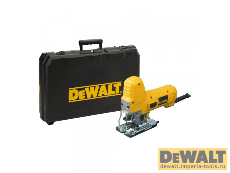 Лобзик с корпусной рукояткой DeWALT DW343K, 550 Вт Лобзик с корпусной рукояткой DeWALT DW343K, 550 Вт