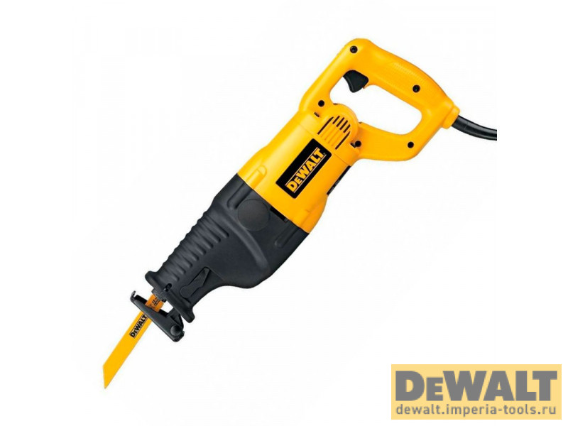 Сабельная пила DeWALT DW311K, 1200 Вт, 0-2600 ход/мин Сабельная пила DeWALT DW311K, 1200 Вт, 0-2600 ход/мин