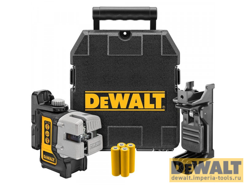 Самовыравнивающийся линейный КРАСНЫЙ лазерный уровень DeWALT DW089K Самовыравнивающийся линейный КРАСНЫЙ лазерный уровень DeWALT DW089K