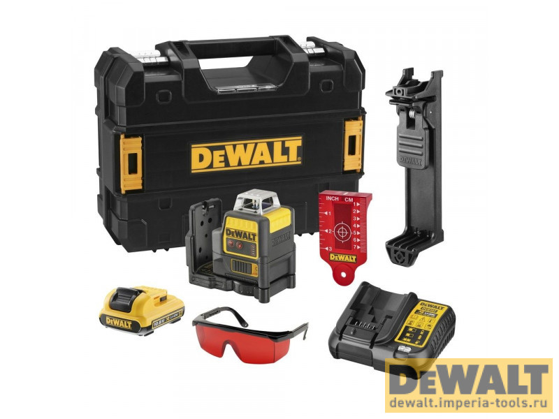 Самовыравнивающийся линейный КРАСНЫЙ лазерный уровень DeWALT DCE0811D1R Самовыравнивающийся линейный КРАСНЫЙ лазерный уровень DeWALT DCE0811D1R