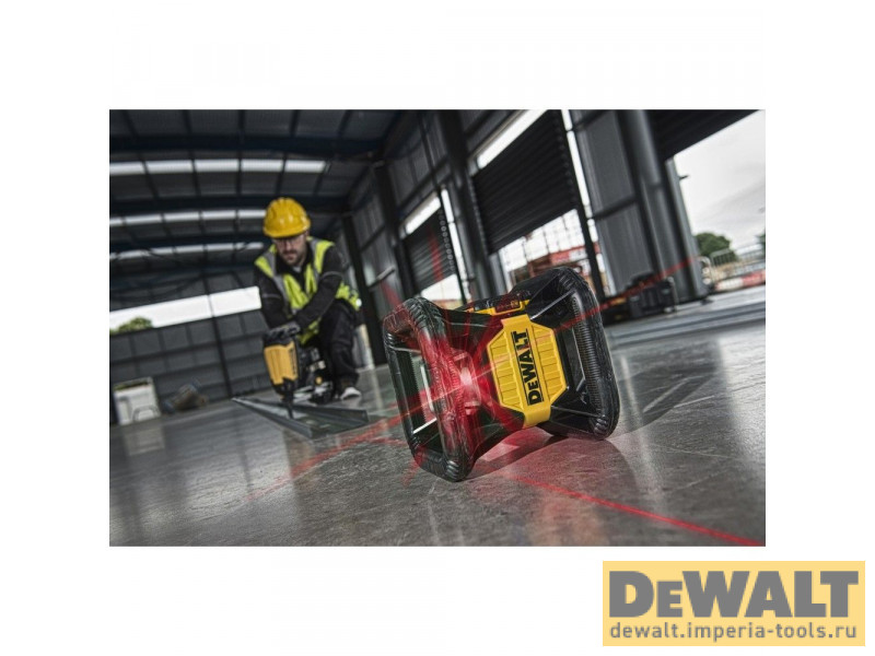 Самовыравнивающийся ротационный КРАСНЫЙ лазерный уровень DeWALT DCE079D1R Самовыравнивающийся ротационный КРАСНЫЙ лазерный уровень DeWALT DCE079D1R