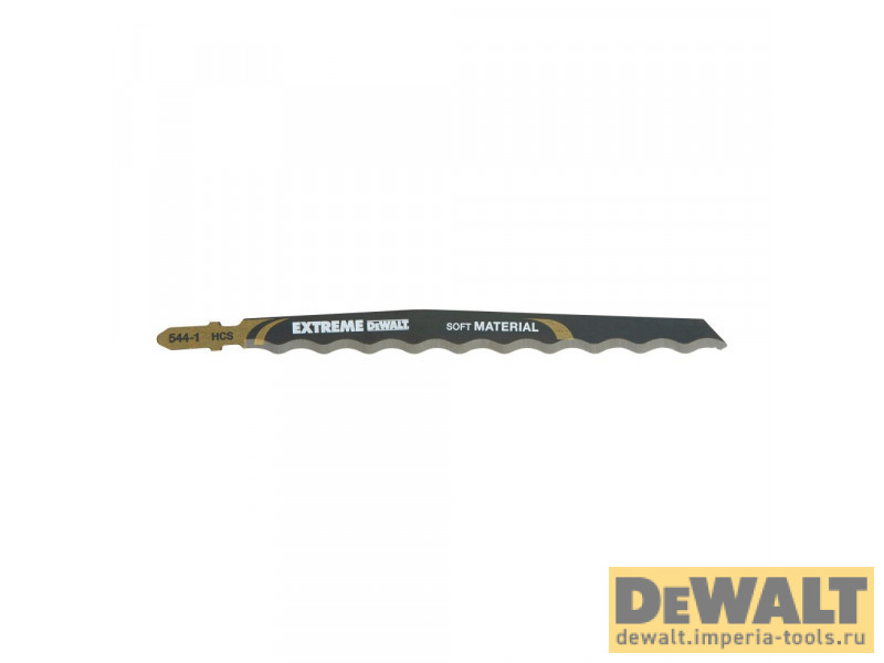 Пилка для лобзика DeWALT EXTREME DT2201, по мягким материалам, HCS, нож волнистый, 152 x 125 x 100 мм, T313AW, 5 шт. Пилка для лобзика DeWALT EXTREME DT2201, по мягким материалам, HCS, нож волнистый, 152 x 125 x 100 мм, T313AW, 5 шт.
