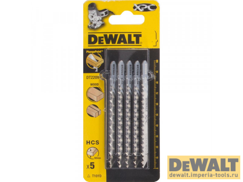 Пилка для лобзика DeWALT EXTREME PRECISION CUT DT2209, по дереву из высокоуглеродистой стали, HCS, 100 x 75 x 4.2 x 60 мм, T101D, 5 шт. Пилка для лобзика DeWALT EXTREME PRECISION CUT DT2209, по дереву из высокоуглеродистой стали, HCS, 100 x 75 x 4.2 x 60 мм, T101D, 5 шт.