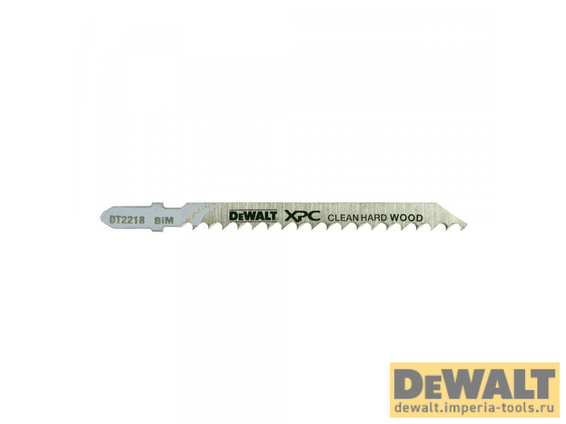 Пилка для лобзика DeWALT EXTREME PRECISION CUT DT2218, по дереву биметаллическая, BiM, 100 x 75 x 4 x 60 мм, T101DF, 3 шт.
