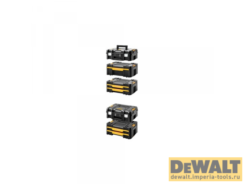Ящик для инструмента DeWALT TSTAK, DWST1-70703, модульная система хранения Ящик для инструмента DeWALT TSTAK, DWST1-70703, модульная система хранения