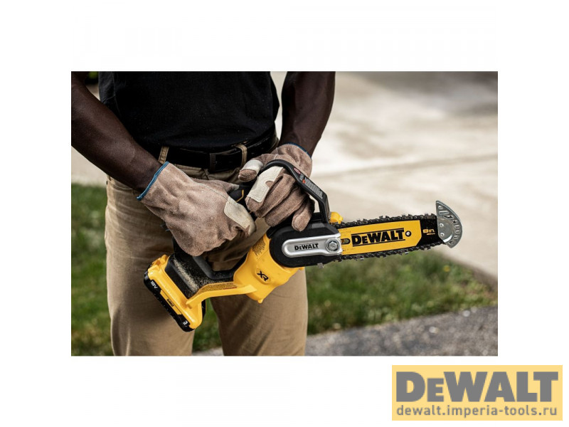 Аккумуляторная цепная пила DEWALT DCMPS520N, 18 В, 20 см, 8.6 м/с, без АКБ и ЗУ Аккумуляторная цепная пила DEWALT DCMPS520N, 18 В, 20 см, 8.6 м/с, без АКБ и ЗУ