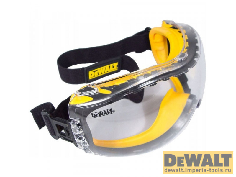 Защитные очки DEWALT, противоосколочные, противотуманные, DPG82-11D Защитные очки DEWALT, противоосколочные, противотуманные, DPG82-11D